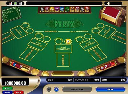 Pai gow card game online